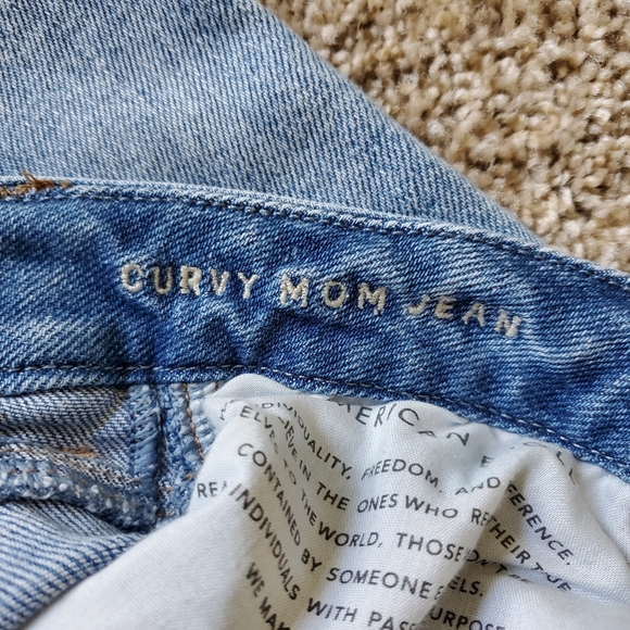 AE - Stretch Curvy Mom Jean - 00 Regular - Picture 6 of 7